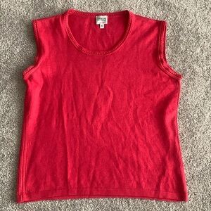Armani Collezioni pink knit top
